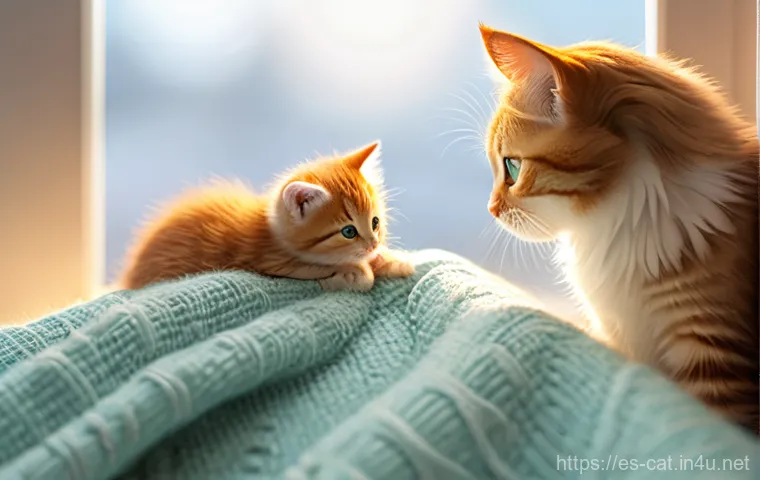 새끼 고양이 입양 방법 - **Prompt 1: Heartwarming Shelter Adoption Scene**
A heartwarming and brightly lit scene inside a...