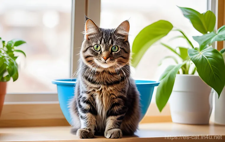 고양이 눈 건강 관리 - **Prompt:** A calm and focused scene of a person gently and carefully cleaning the eye area of a dom... 고양이 눈 건강 관리 - **Prompt:** A calm and focused scene of a person gently and carefully cleaning the eye area of a dom...