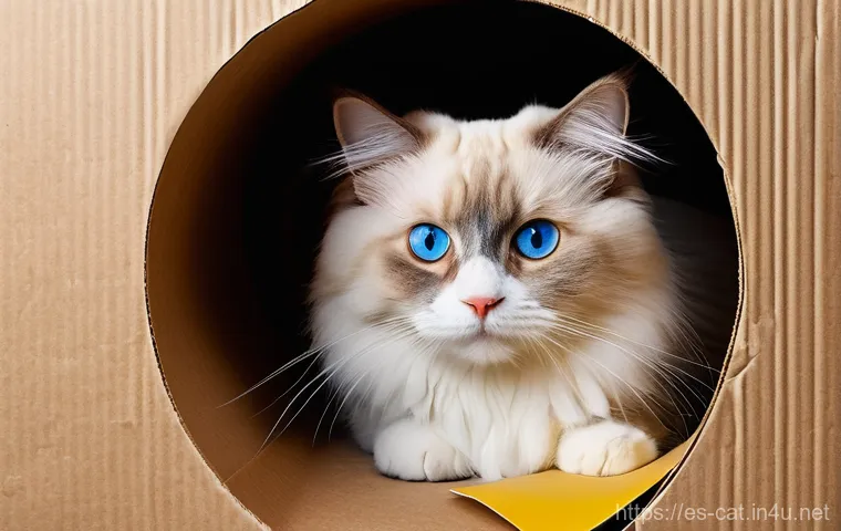 고양이 실내 운동법 - **Prompt for mental and physical challenge:**
    "A highly intelligent and curious domestic cat, a ...